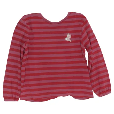 T-shirt à manches longues (Rouge, Rose) de Sense Organics Coton biologique