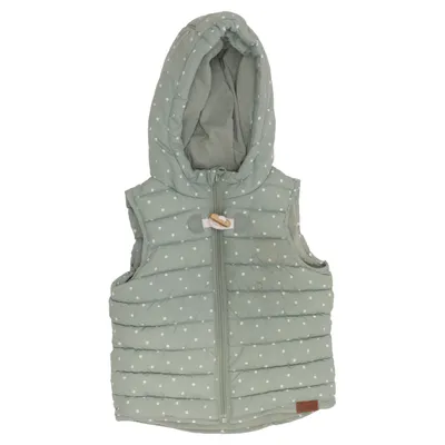Outdoor vest (Groen, Wit) van Topomini Katoen, Gerecycled polyester