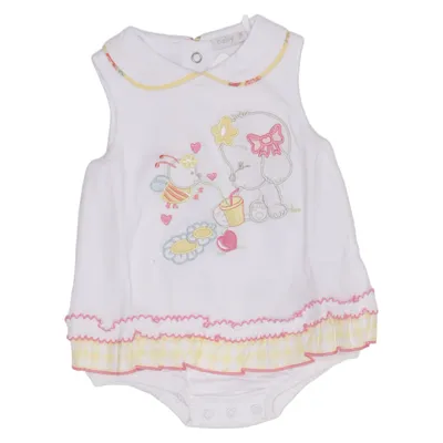 Body (Vit, Gul, Rosa) från Baby Baby Bomull