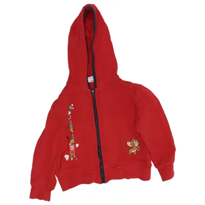 Sweat à capuche (Rouge) de Tom & Jerry Coton