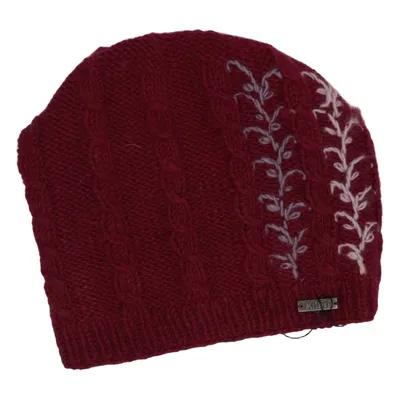 Beanie (Purple) from Moshiki Polyester, Wool
