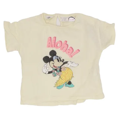 T-shirt (Gul, Flerfärgad) från Zara BabyGirl Bomull