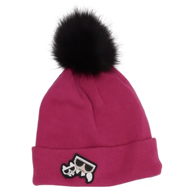 Tophue (Pink) fra Karl Lagerfeld Akryl, Uld