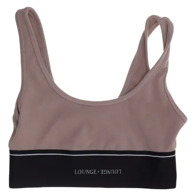Bralette (Beige, Sort) fra Lounge Elastan, Genanvendt polyester