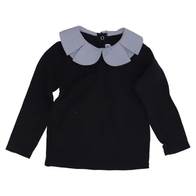 Long sleeve T-shirt (Blue) from Jacadi Cotton, Polyester