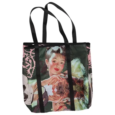 Beach bag (Multicolored) from Beck Söndergaard