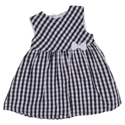 Dress (Blue, White) from Baby Club by C&A Cotton, Polyester
