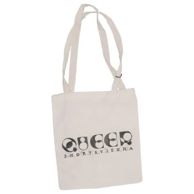 Canvas bag (Beige, Black) from Queen