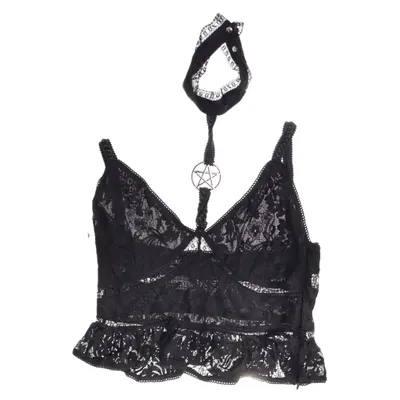Bralette (Svart) från Restyle Elastan, Nylon