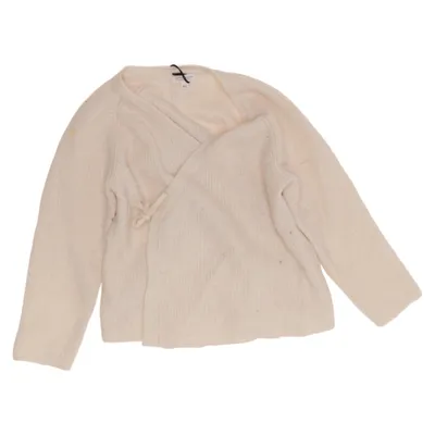 Wrap cardigan (White) from Little Dutch Acrylic, Cotton, Wool