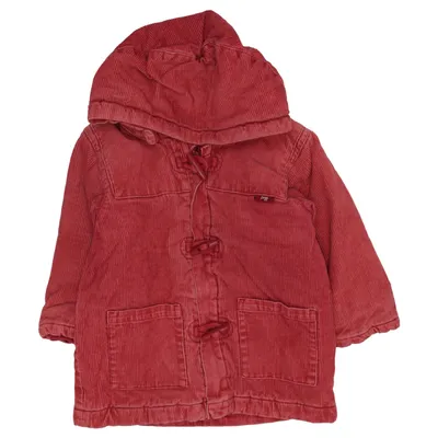 Duffle coat (Red) from Janosch Cotton, Polyester