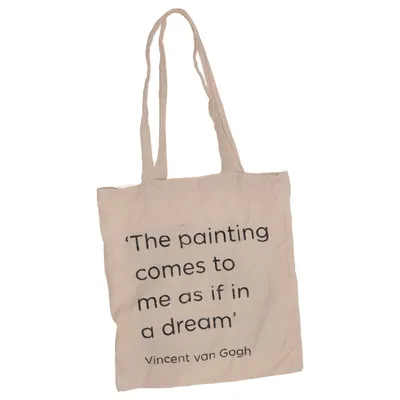 Canvas bag (Beige, Black) from Van Gogh Museum