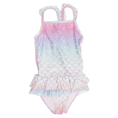 Badedragt (Flerfarvet) fra Sports Elastan, Polyester