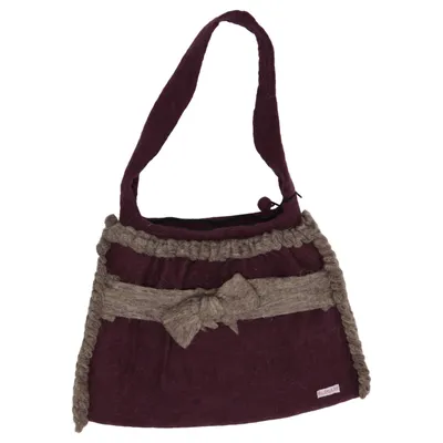 Handväska (Lila, Beige) från Én Gry & Sif