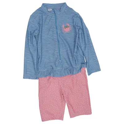UV-tøj (Blå, Pink, Flerfarvet) fra Playshoes Elastan, Polyester