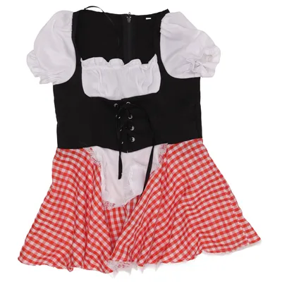 Dirndl (Rouge, Blanc, Noir)