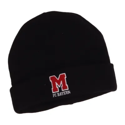 Beanie (Black, Red) from FC Bayern Acrylic