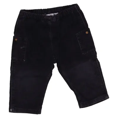 Fløjlsbukser (Blå) fra Petit Bateau Bomuld, Elastan