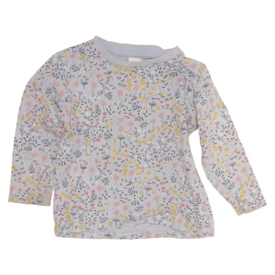 Långärmad t-shirt (Blå, Flerfärgad) från Pusblu Bomull
