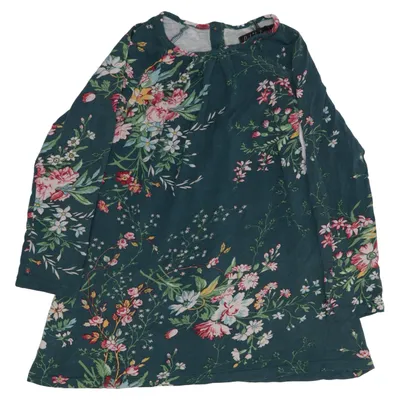 Kleid (Blau, Mehrfarbig) von Petit Louie Elasthan, Viskose