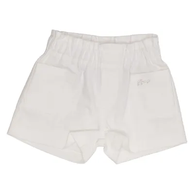 Shorts (White) from Gymp Cotton, Elastane, Polyester