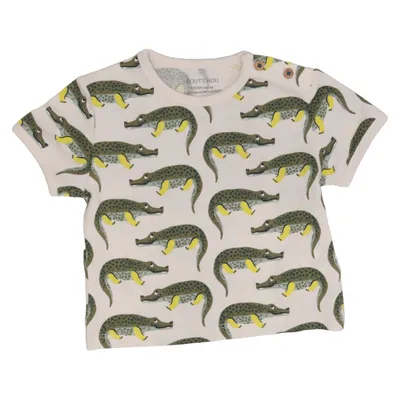 T-shirt (Beige, Flerfärgad) från Bout'chou Bomull