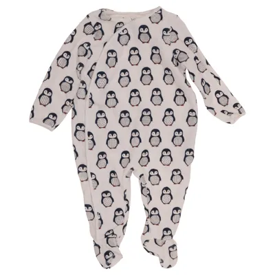 Onesie (White, Blue) from Baby C&A Cotton, Polyester