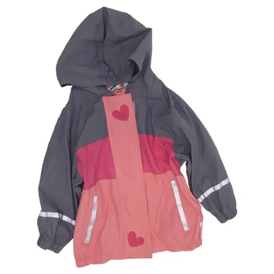 Rain jacket (Gray, Pink) from Imps & Elfs Polyester
