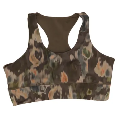 Sport-BH (Grön, Flerfärgad) från Workout Elastan, Polyester