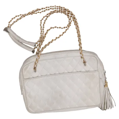 Sac à bandoulière (Blanc) de Benetton Cuir
