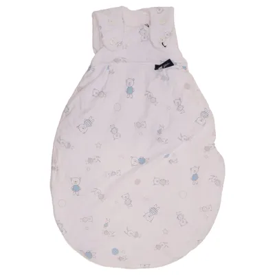 Swaddle sack (White, Blue) from Alvi