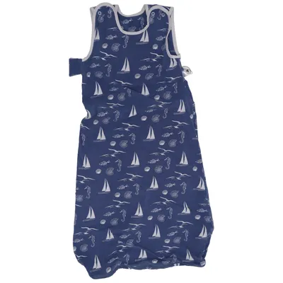 Swaddle sack (Blue, White) from Snoozy Scandinavia Cotton, Elastane