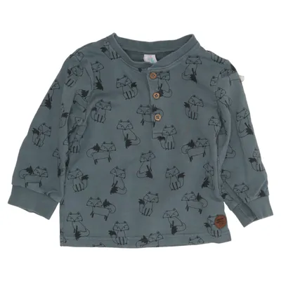 Sweatshirt (Blue) from Topomini Cotton, Elastane