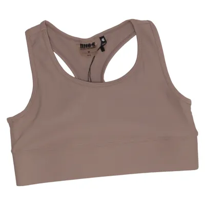 Sports bra (Beige) from Njie Elastane, Polyester
