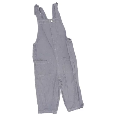 Dungarees (Blue, White) from People Wear Organic Organic cotton