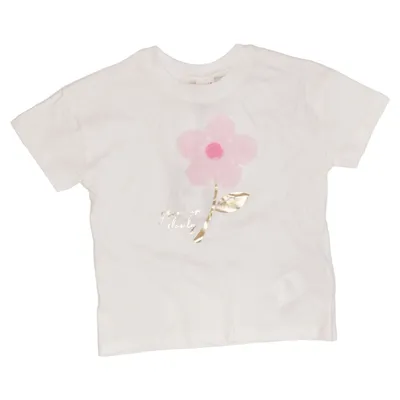 T-shirt (Weiß, Pink, Gold) von Koton Baby Baumwolle
