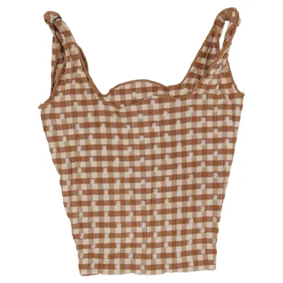 Canvas tas (Bruin, Wit) van Sézane Katoen, Polyester