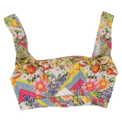 Bikiniöverdel (Gul, Flerfärgad) från ASOS Swim Elastan, Polyester