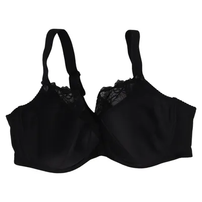 Soutien-gorge (Noir) de Gaia Coton, Élasthane, Polyamide, Polyester