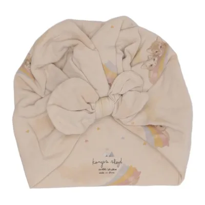 Turban (Beige, Multicolored) from Konges Sløjd Elastane, Organic cotton
