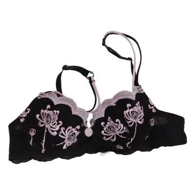 Soutien-gorge (Noir, Violet) de Miriale Coton, Élasthane, Polyamide, Polyester