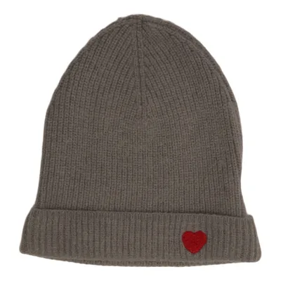 Beanie (Green, Red) from Made in italy Polyester, Viscose