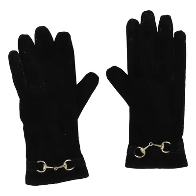 Lederhandschuhe (Schwarz) von F&F Leder, Polyester