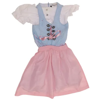 Dirndl (Blauw, Roze, Wit) van Zebralino Katoen