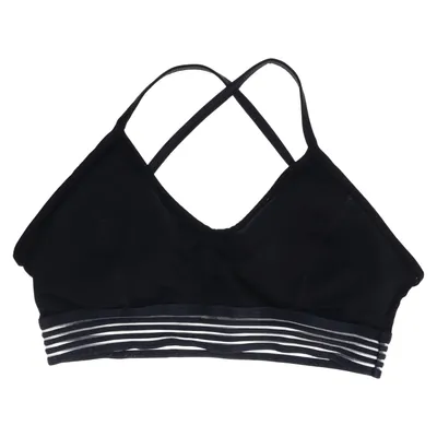 Brassière (Noir) de Sophia Thiel Élasthane, Polyamide, Polyester