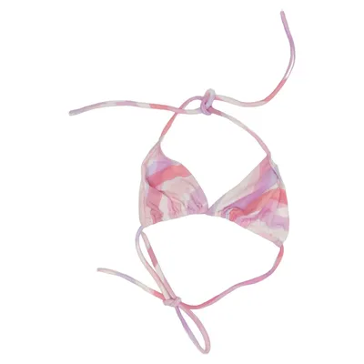 Bikini top (Pink, Purple, Multicolored) from Huit Elastane, Polyamide