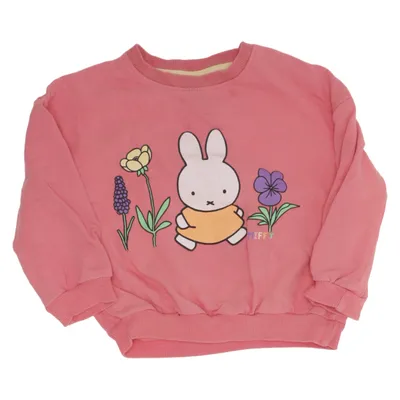 Collegetröja (Rosa, Flerfärgad) från Nijntje Miffy Bomull