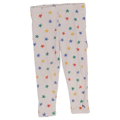 Leggings (Flerfarvet, Beige) fra Bobo Choses Elastan, Økologisk bomuld