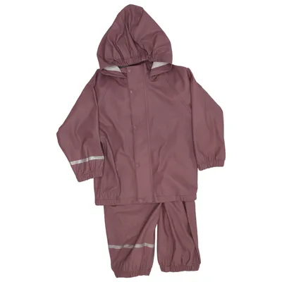 Rain jacket (Purple) from Name It Polyester, Polyurethane