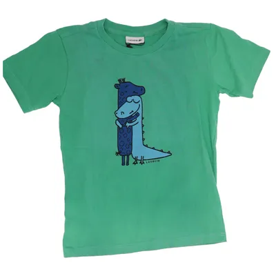 T-shirt (Green, Blue) from Lacoste Cotton